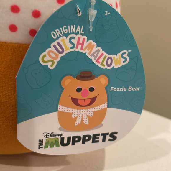 NWT 8” Disney The Muppets Fozzie the Bear Squishmallow - Picture 5 of 6
